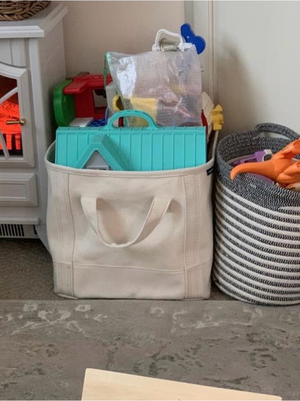 Land’s End Canvas Storage Tote